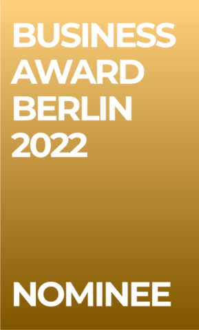 Nominiert für den Business Award Berlin 2022